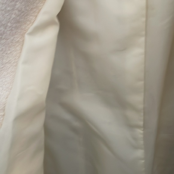MixIt Vintage Wool Blend Knee Length Cream Coat Sz S - Picture 7 of 10